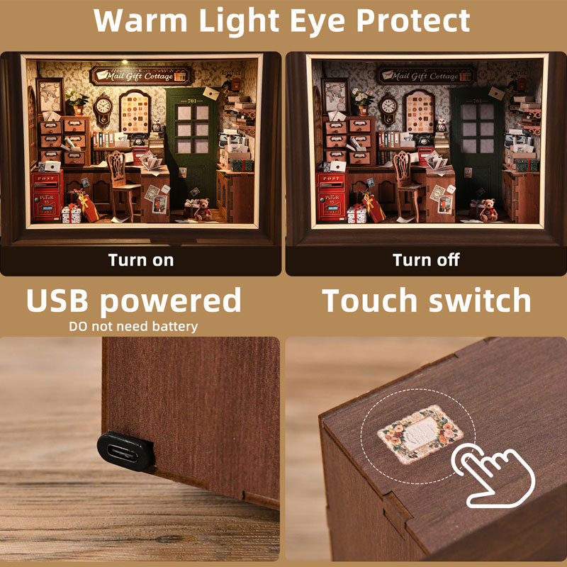 Kit de Book Nook Vintage con L - Model Kit History reseña y precio
