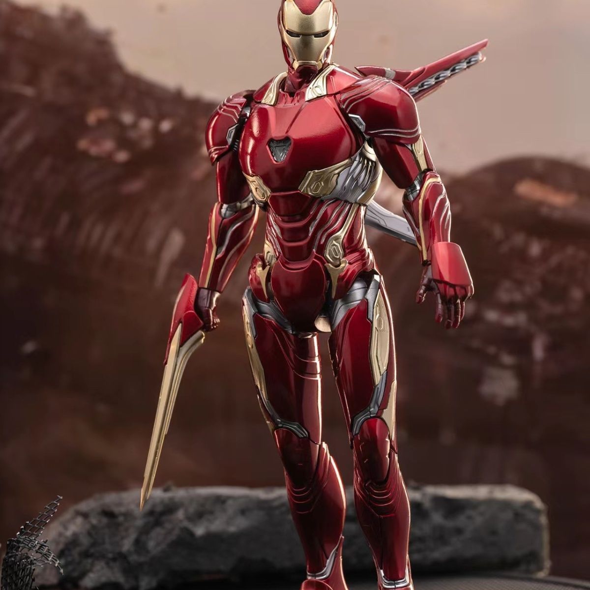 Figura de Iron Man Mk85 Mk50 e - Model Kit Iron Man Mark 50 reseña y precio