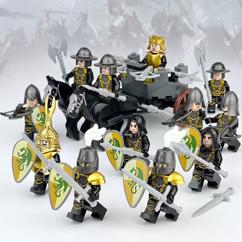 Caballeros medievales romanos  - Model Kit Knight reseña y precio