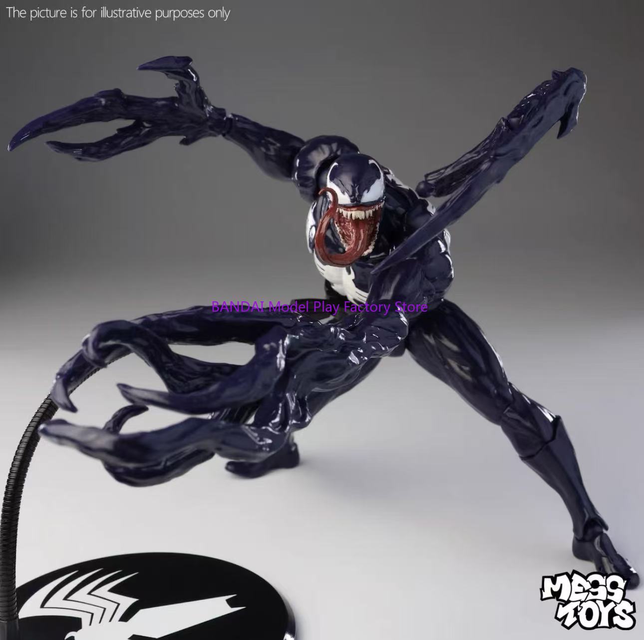 NUEVO Mess Toys Venom Spider-M - Model Kit Venom reseña y precio