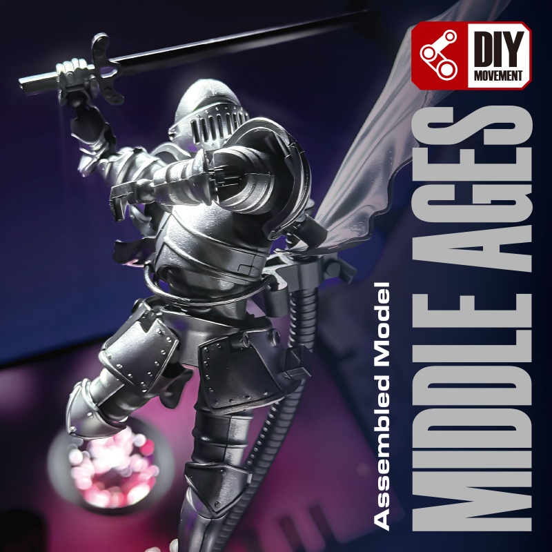 Caballero Medieval Multiarticu - Model Kit Knight reseña y precio