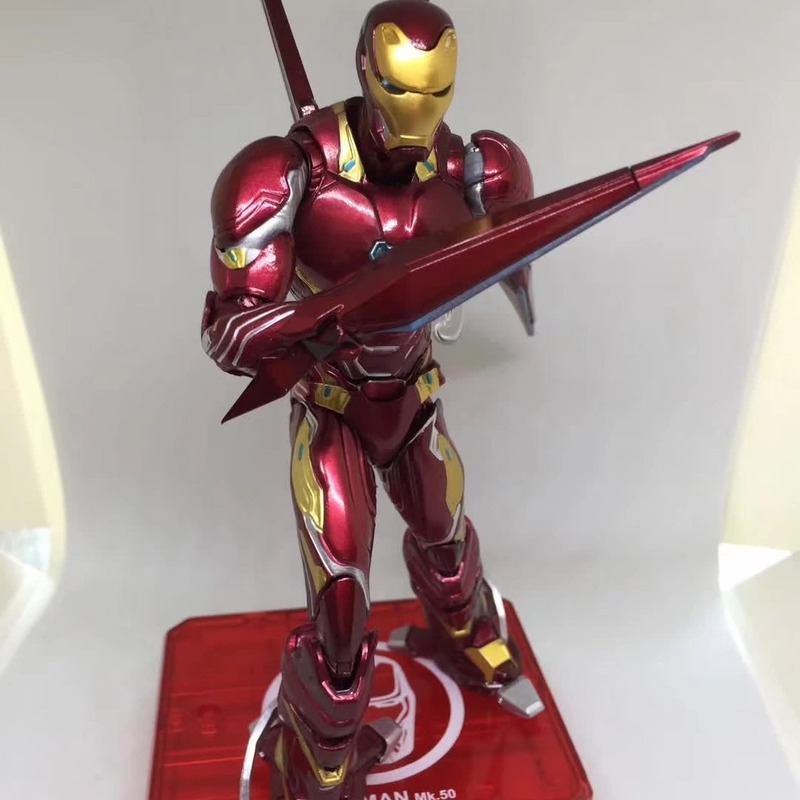 Venta caliente vengadores Sh I - Model Kit Iron Man Mark 50 reseña y precio