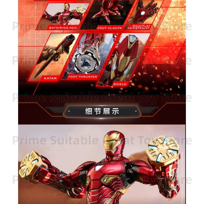 【En stock】HotToys Avengers 3 H - Model Kit Iron Man Mark 50 reseña y precio