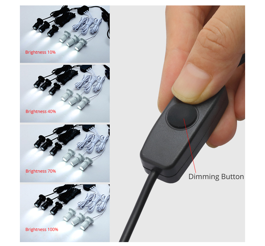 Mini Lámpara LED USB 5V 1W Reg - Model Kit Display Case reseña y precio