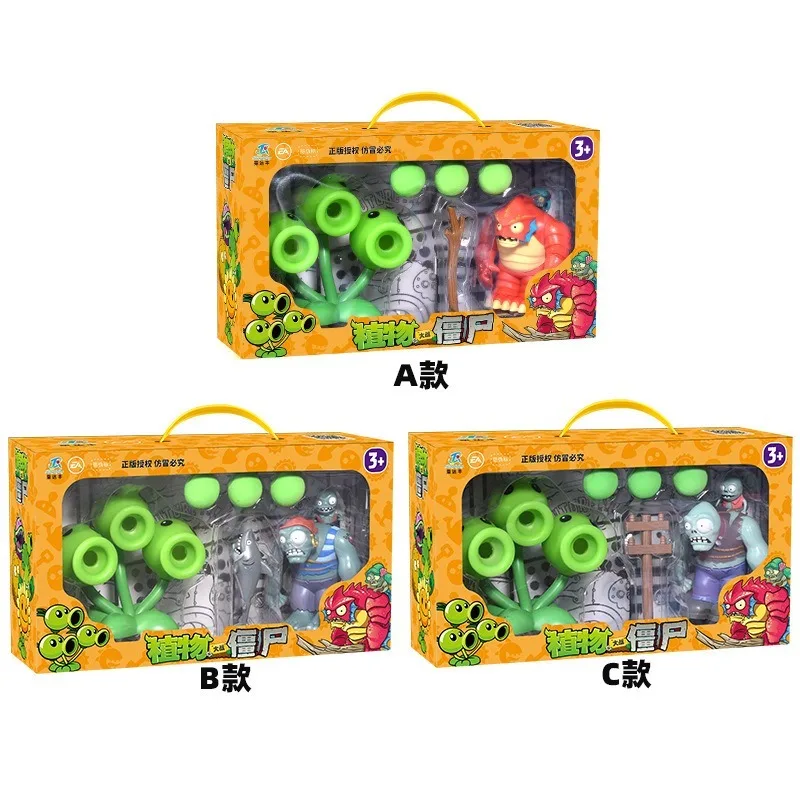 Plantas vs. Zombis, Set Comple - Model Kit Vs Figure reseña y precio