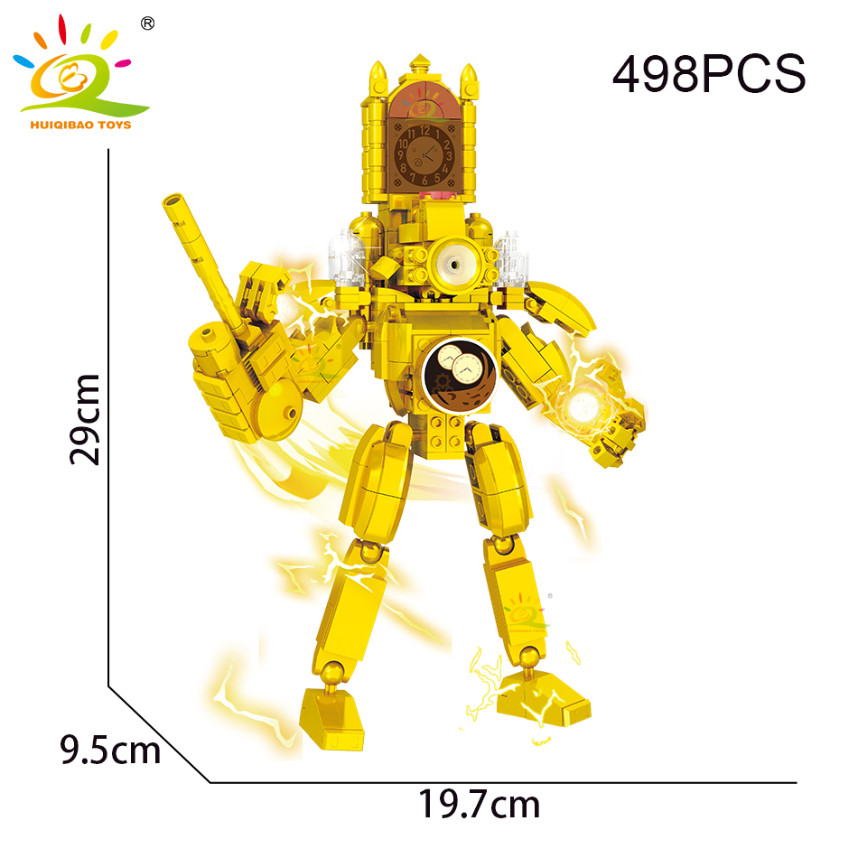 HUIQIBAO DIY Skibidi Toilet Ma - Model Kit Titanic reseña y precio