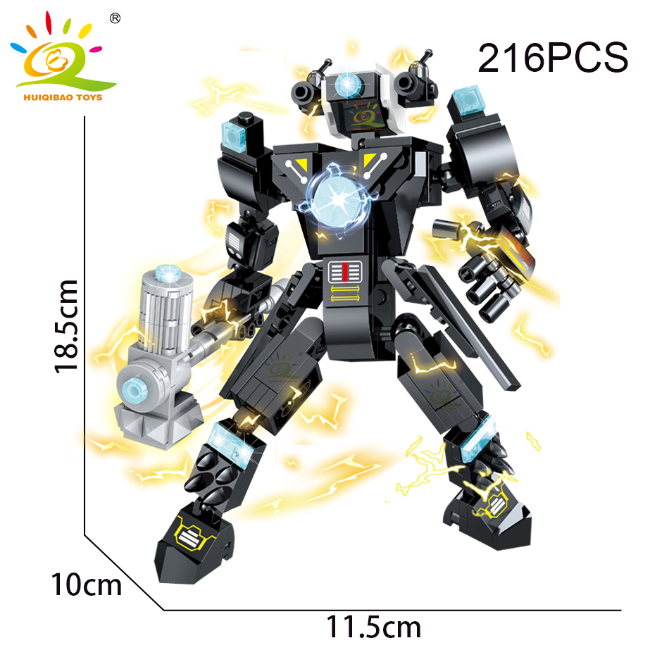 HUIQIBAO DIY Skibidi Toilet Ma - Model Kit Titanic reseña y precio