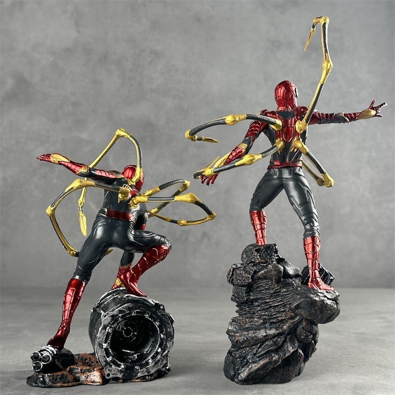 Figura de acción de Spider-Man - Model Kit Iron Man Mark 50 reseña y precio